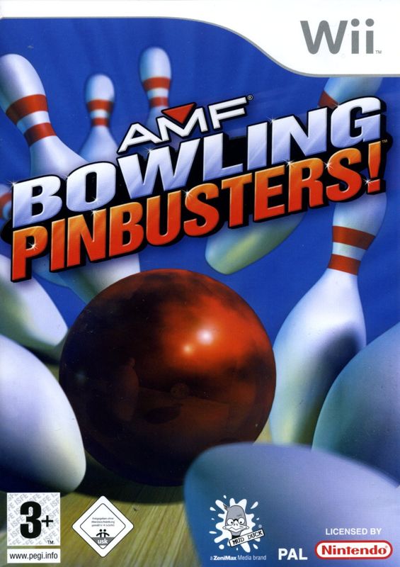 AMF Bowling Pinbusters box art for Wii
